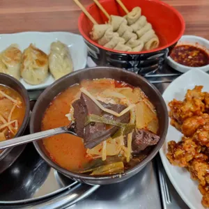 장터먹방 사진