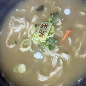 배말칼국수김밥 사진