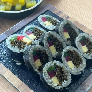 배말칼국수김밥 사진