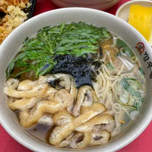 깡우동 사진