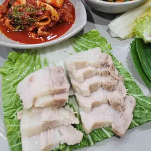 밀마당바지락칼국수보쌈 사진