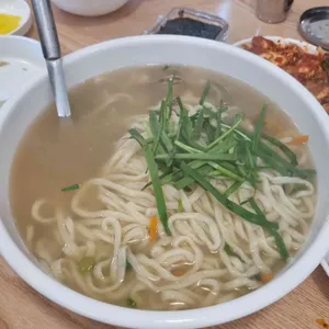 온천칼국수 사진