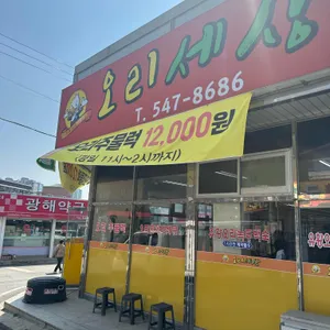 오리세상 리뷰 사진