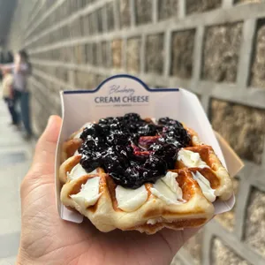 리에제 와플 사진