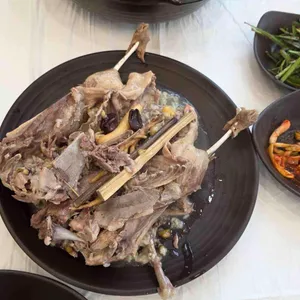 항아리 누룽지 백숙 사진