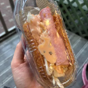 사우동 스마일 찹쌀 꽈배기 사진