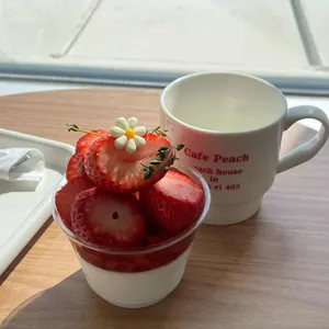 카페복숭아 사진