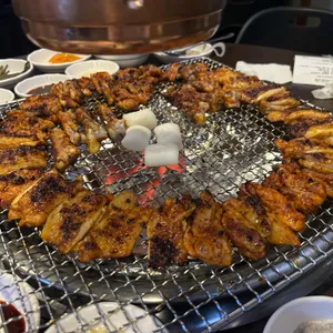 숯불에닭 사진