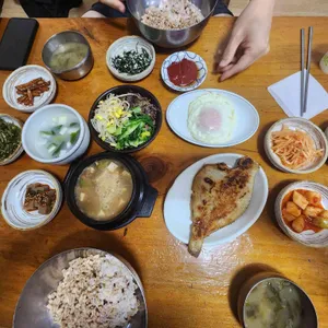 옛날보리밥 사진