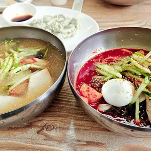 정대냉면 사진