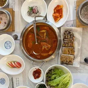 부용정 굴비정식 사진