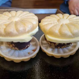 커피볶는여자 사진