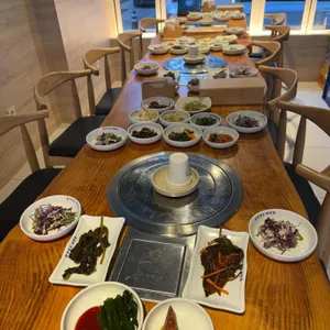 한약먹은생삼겹숯불갈비 사진