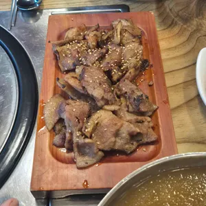 불고기와 통갈비살 사진