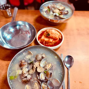 파전칼국수 사진