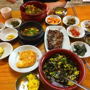 마니산산채 사진
