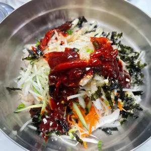 동해물회 사진