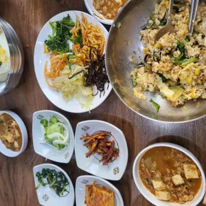 시골보리밥 사진
