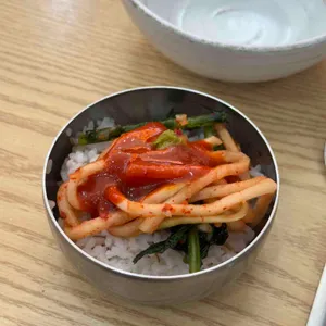 고스락 손수제비 사진