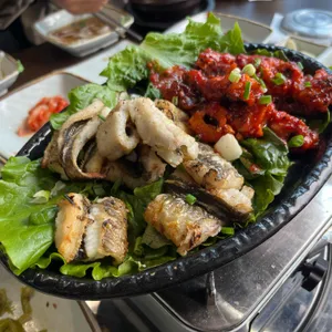 소쿠리 장어 사진