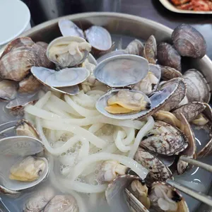 전라도팥바지락칼국수 사진
