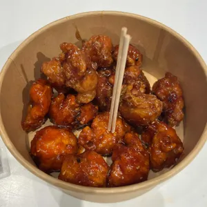 깻잎닭강정 사진