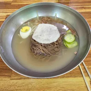 황해모밀냉면 사진