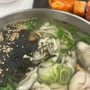 마포칼국수 사진