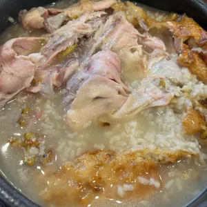 장수촌 누룽지삼계탕 사진