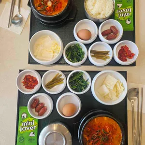 천마 맷돌순두부 사진