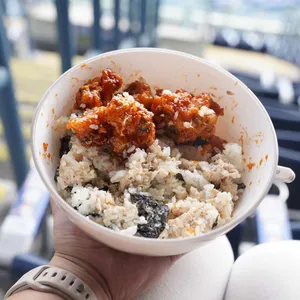 깻잎닭강정 사진