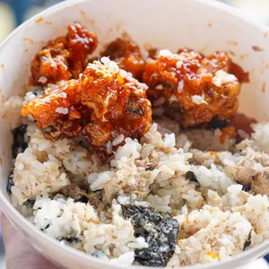 깻잎닭강정 리뷰 사진