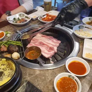 정낭흑돼지 사진
