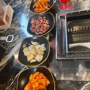 황금 양꼬치 사진