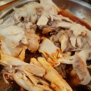 효담칼국수 닭한마리 사진