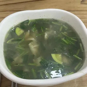 섬진강다슬기수제비 사진