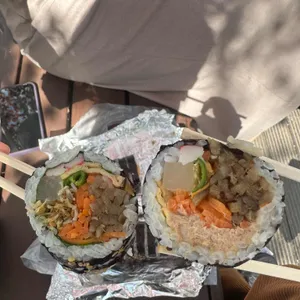 비아김밥 사진