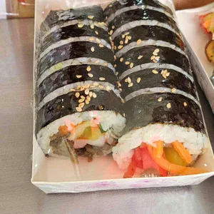 명품 달인김밥 사진