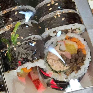 명품 달인김밥 사진