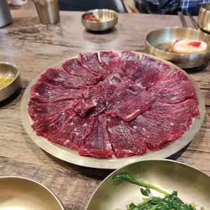 봉화생고기 사진