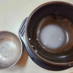 함지박 곰국 사진