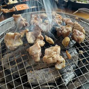통나무집 숯불닭갈비 사진