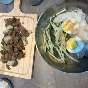 천수냉면 사진