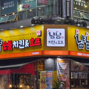 냠냠숯불두마리치킨 리뷰 사진