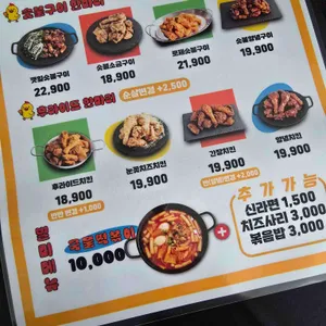 냠냠숯불두마리치킨 리뷰 사진