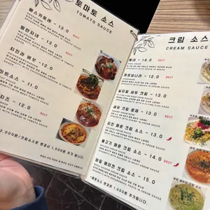 올리브 스파게티 리뷰 사진