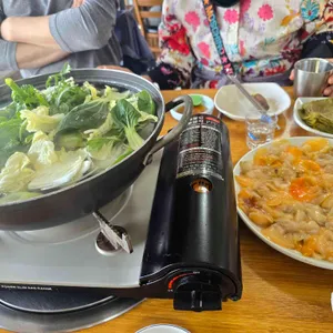 강변조개구이 사진