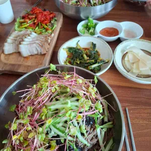 진천막국수 사진