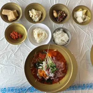 청초수물회 사진