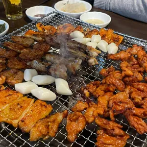 숯불에닭 사진